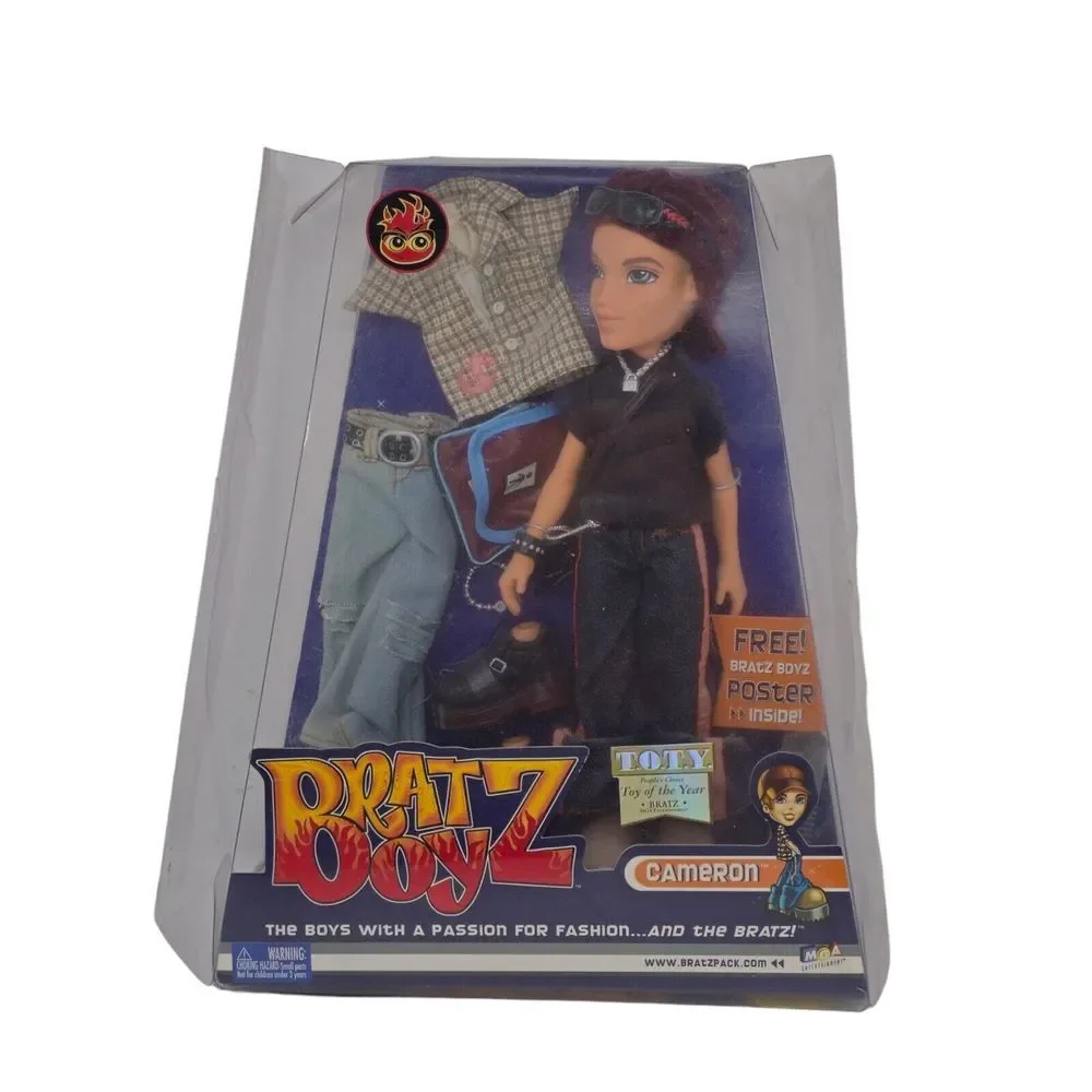 Bratz Boyz Cameron Fashion Doll Toy of the Year 2002 MGA Entertainment VTG